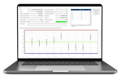 Software-Modul / für Temperaturaufzeichner - Thermotrack PC - PROGES PLUS - Reporting / Aufzeichnung / Kartografie