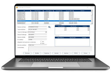 Software für Temperaturaufzeichner - Thermotrack PC - PROGES PLUS - Kalibrierung / Windows