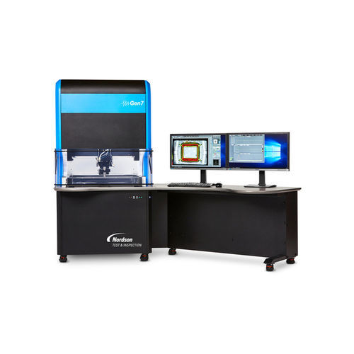 Automatisiertes Inspektionssystem - AMI Gen7 C-SAM® - Nordson EFD - medizinisch / mit großem Fassungsvermögen / kompakt