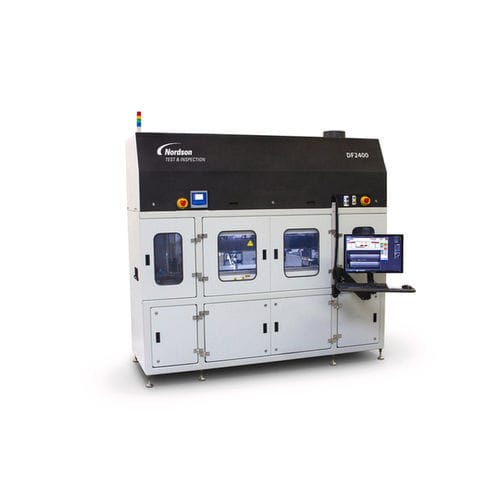 Automatisiertes Inspektionssystem - AMI DF2400/FACTS2 C-SAM® - Nordson EFD - medizinisch / mit großem Fassungsvermögen / autonom