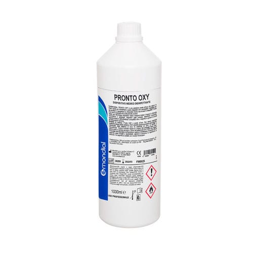 Desinfektionsmittel für medizinische Geräte - PRONTO OXY - Mondial S.r.l. - flüssig / 1000 mL
