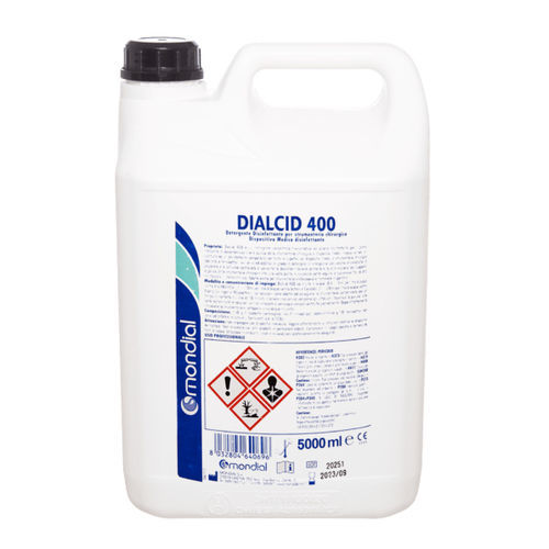 Desinfizierendes Reinigungsmittel - DIALCID 400 - Mondial - schäumend / 5000 mL / enzymatisch