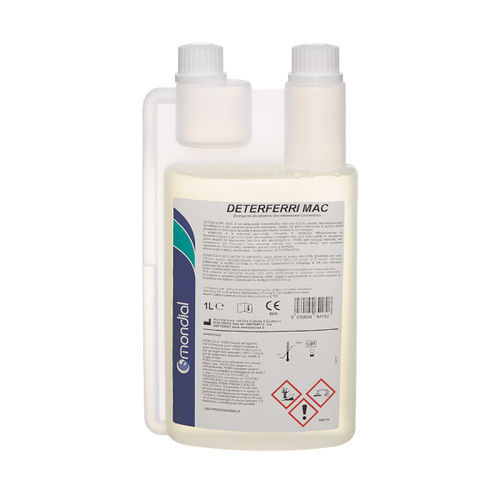 Desinfizierendes Reinigungsmittel - DETERFERRI MAC - Mondial - Schaum / 1000 mL / für chirurgische Instrumente