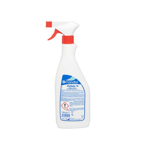 Desinfektionsmittel für medizinische Geräte - IGENAL N - Mondial - Schaum / 750 mL / auf Chlorbasis