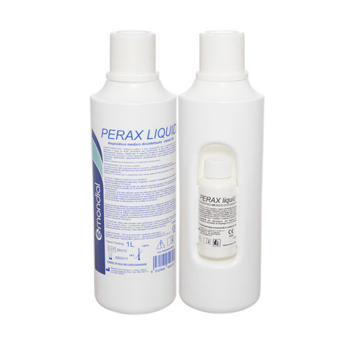 Desinfektionsmittel für medizinische Geräte - PERAX LIQUID  - Mondial S.r.l. - flüssig / 1000 mL / auf Basis von Peressigsäure