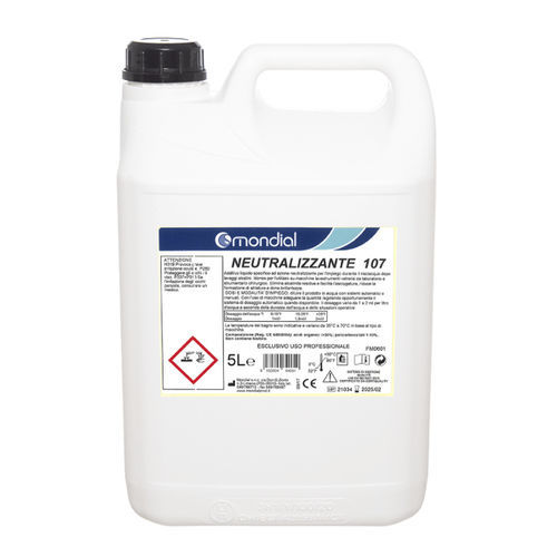 Flüssiges Reinigungsmittel - NEUTRALIZZANTE 107 - Mondial - 5000 mL / für Waschmaschine / neutral