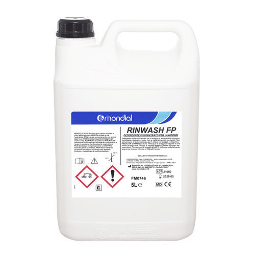Flüssiges Reinigungsmittel - RINWASH FP - Mondial - 5000 mL / für medizinische Instrumente / für Reinigungs- und Desinfektionsgerät