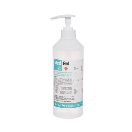 Hydroalkoholische Lösung / 500 mL - MED GEL CON DISPENSER - Mondial