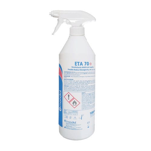 Desinfektionsmittel für Böden und andere Oberflächen - ETA 70 SPRAY - Mondial S.r.l. - flüssig / 1000 mL / auf Alkoholbasis