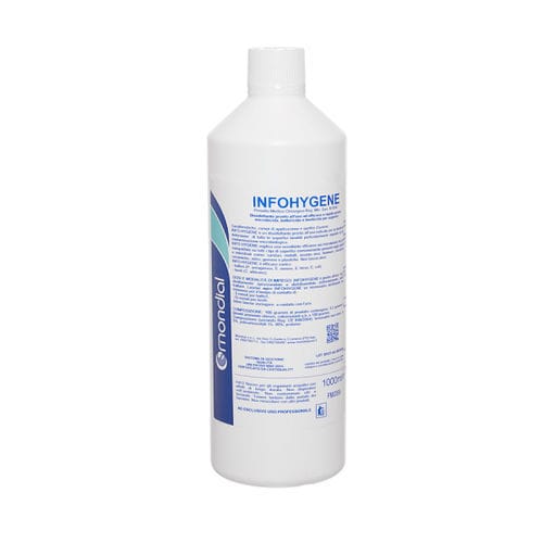 Desinfektionsmittel für Böden und andere Oberflächen - INFO HYGENE - Mondial S.r.l. - flüssig / 1000 mL / auf Ammoniumbasis