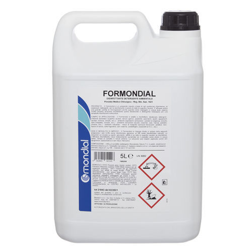 Desinfizierendes Reinigungsmittel - FORMONDIAL 5000 ML - Mondial S.r.l. - flüssig / 5000 mL / auf Basis von Benzalkoniumchlorid