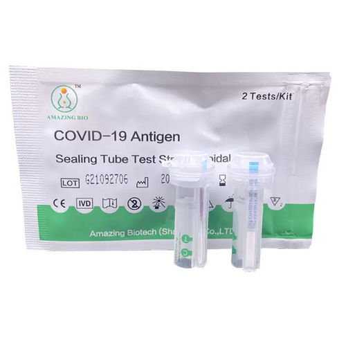 COVID-19-Testkit - Amazing Biotech Co., Ltd - Grippe / Antigene / Nukleokapsidproteine