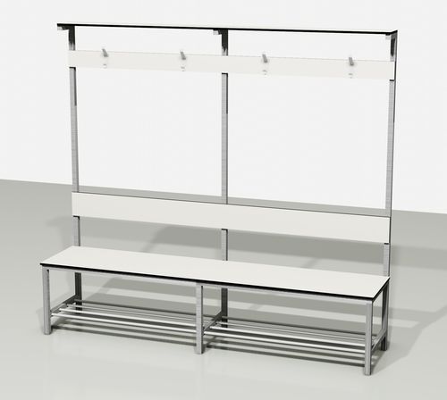Bank für Wartezimmer - CEL Components s.r.l. - für Krankenhausgarderobe / für Labors / für mehrere Personen