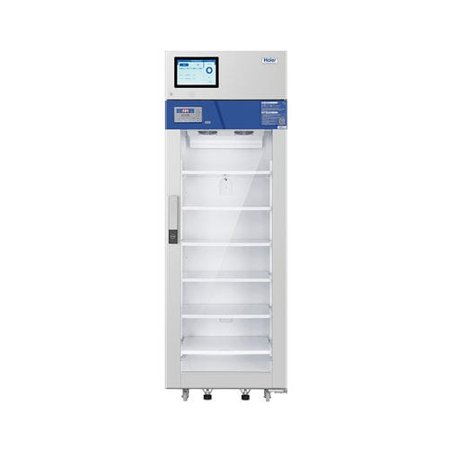 Kühlschrank für Apotheken - HYC-509R - Haier Biomedical - vertikal / 1 Tür / mit Glastür