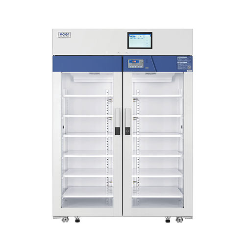 Kühlschrank für Apotheken - HYC-1099R - Haier Biomedical - vertikal / mit 2 Türen / mit Glastür