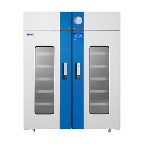 Laborkühlschrank - HXC-1369T - Haier Biomedical - für Blutbanken / Sicherheit / vertikal
