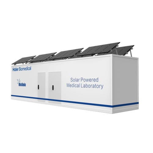 Mobile Krankenstation / Labor - Solar Lab - Haier Biomedical - Sensor / Containerform