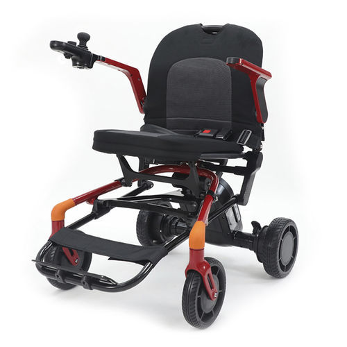 Elektrischer Rollstuhl - KZ1 - Nanjing Kangni Smart Technology Co., Ltd. - zur Nutzung im Freien / für den Innenbereich / zusammenklappbar