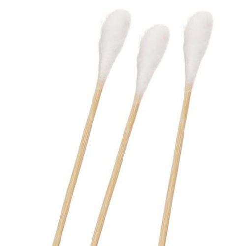 Kunststoff-Tupfer - Hubei Qianjiang Kingphar Medical Material - Baumwolle / Holz / steril