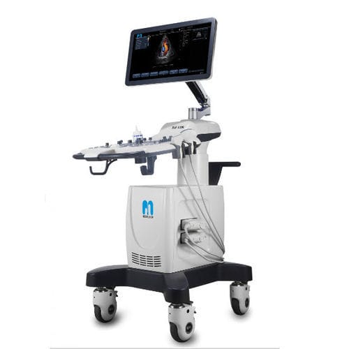 Plattformmontiertes Ultraschallgerät - SLE 1100 - Medelcom International - für Multifunktions-Ultraschall / für Brust-Ultraschall / Schwarz-Weiß