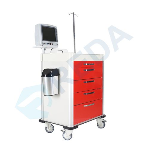 Medizinischer Wagen - 2e-08005 - Reda - Mehrzweck / Vielzweck / Edelstahl