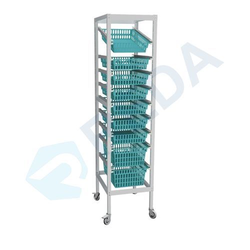 Medizinischer Wagen - MTA-1002 - Reda - Geräte / für Instrumente / Lager