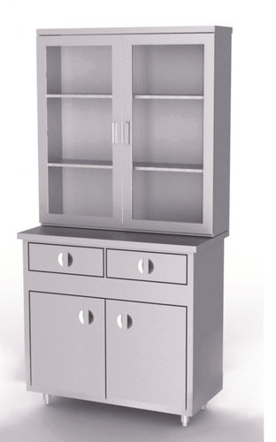 Notfallschrank - 2e-51017 - Reda - für OP-Bereich / mit Regal / mit Schublade