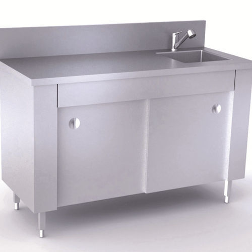 Tisch zum Wickeln - 2e-52001 - Reda - rechteckig / für Kinder / mit Waschbecken