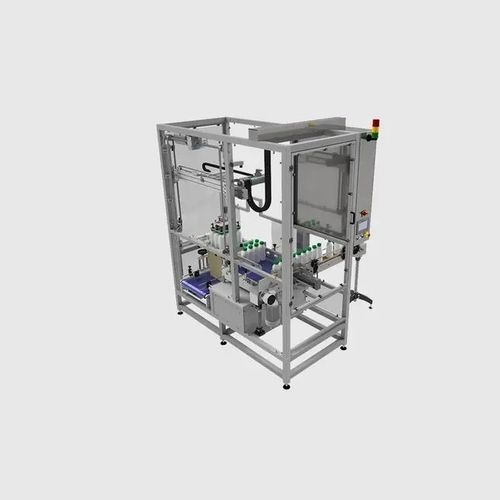 Automatischer Kartonierer - Albertina Machinery - bodenstehend / für die Pharmaindustrie / Siegelmaschine
