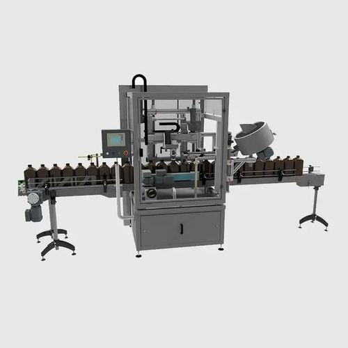 Capper-System / für Flaschen - CAPLINE DYNAMIC - Albertina Machinery - für die Pharmaindustrie / drehbar / bodenstehend