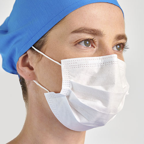 OP-Maske / Typ II - MM 7320 - MHY-ALM Medical Tekstil - Polypropylen / für Erwachsene / 50er-Packung