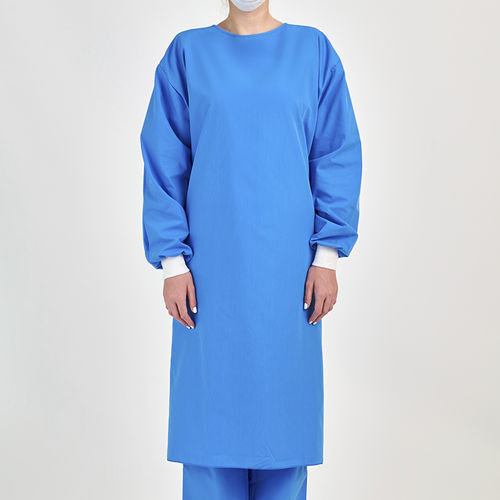OP-Kittel / unisex - WG 7490 - MHY-ALM Medical Tekstil - aus Polyester / aus Baumwolle / waschbar
