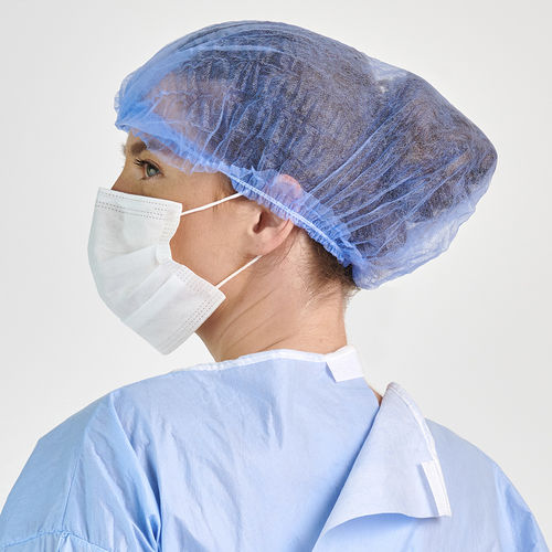 Gebauschte OP-Mütze - DB 7430 - MHY-ALM Medical Tekstil - Vlies