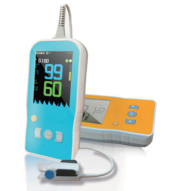 Handgerät-Pulsoximeter - SatLite - Zug Medical Systems - medizinisch / mit Kapnometer / blau