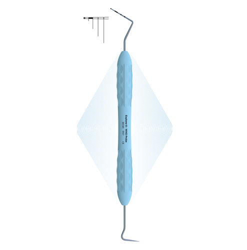 Parodontale Sonde - 8-WHO CP - ergo denta - doppelt / Kugel