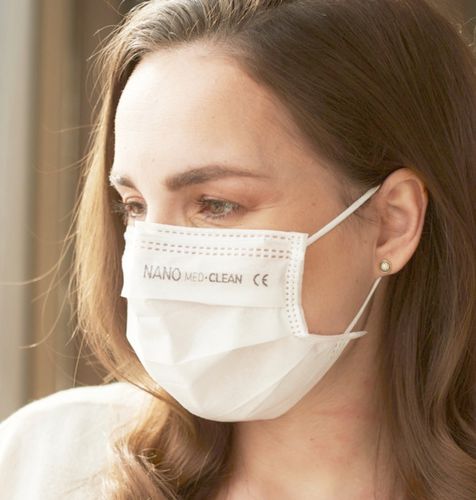 OP-Maske / IIR-Typ - Nano Medical - Polypropylen / für Erwachsene / weiß