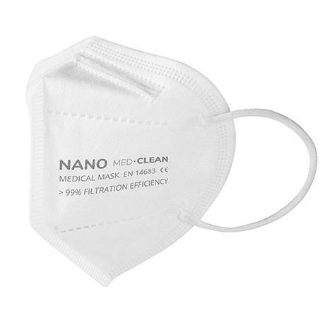Schutzmaske ohne Ventil - Nano Medical - Halbgesicht / Erwachsene / unisex
