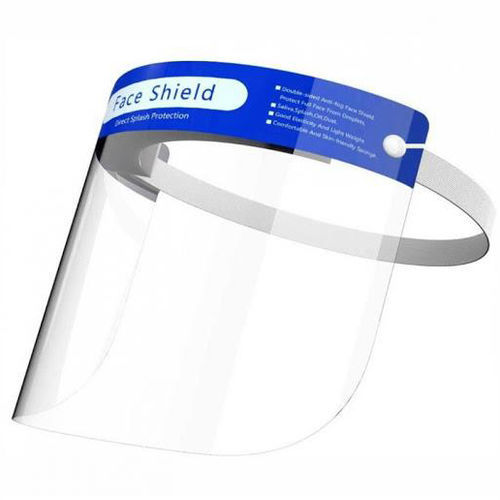 Vollgesichts-Gesichtsschild - Pancom - 100er-Packung / blau / medizinisch