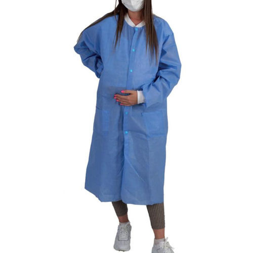 Unisex-Arztkittel - SMS - Pancom - aus Polypropylen / blau