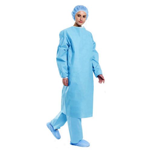 OP-Kittel / unisex - Pancom - aus Polypropylen / blau / grün