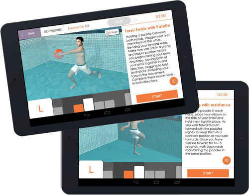 IOS-Applikation / Ausbildung - AQUA - Good Boost Wellbeing Limited - medizinisch / iOS / für Smartphone
