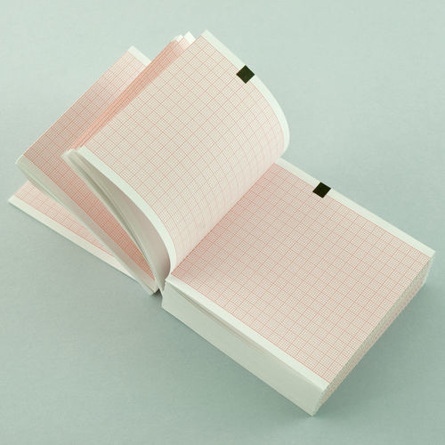 Medizinisches Registrierpapier / für EKG - 2908005 - Lessa - in einzelnen Blättern / thermisch / vorbedruckt