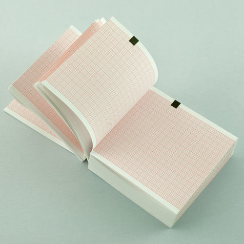 Medizinisches Registrierpapier / für EKG - 2909001 - Lessa - in einzelnen Blättern / thermisch / vorbedruckt