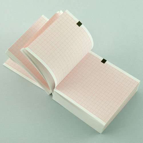 Medizinisches Registrierpapier / für EKG - 2909004 - Lessa - in einzelnen Blättern / thermisch / vorbedruckt