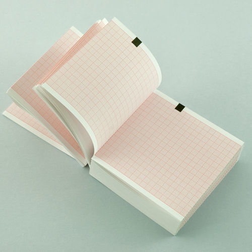 Medizinisches Registrierpapier / für EKG - 2910000 - Lessa - in einzelnen Blättern / thermisch / vorbedruckt