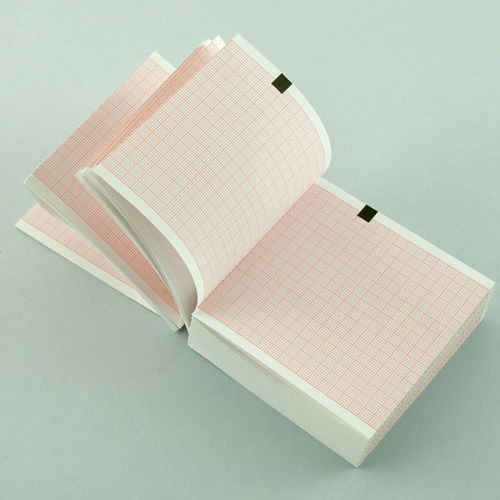 Medizinisches Registrierpapier / für EKG - 2910800 - Lessa - in einzelnen Blättern / thermisch / vorbedruckt