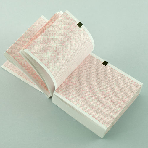 Medizinisches Registrierpapier / für EKG - 2911214 - Lessa - in einzelnen Blättern / thermisch / vorbedruckt
