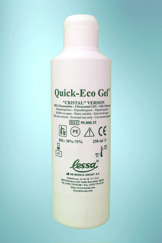 Transparenter Ultraschallgel - 9980025 - Lessa