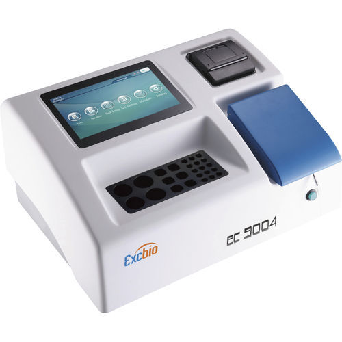Halbautomatisches biochemisches Analysegerät - EC9004 - GUANGZHOU EXCBIO TECHNOLOGY CO.,LTD - Tisch / für Kliniken / Labor
