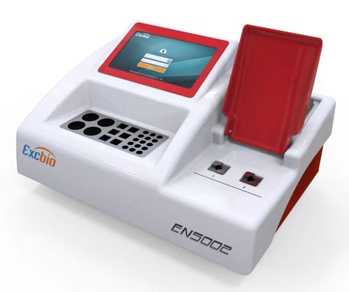 Halbautomatischer Gerinnungsanalysator - EN5002 - GUANGZHOU EXCBIO TECHNOLOGY CO.,LTD - 2 Kanäle / PT / aPPT